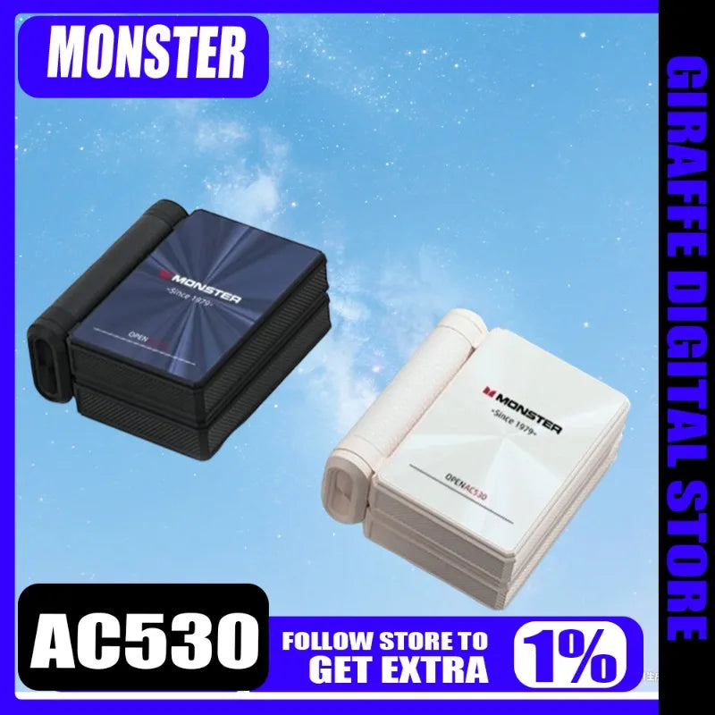 MONSTER AC530 Sportinės Ausinės – Laisvė Jūsų Ausims!
