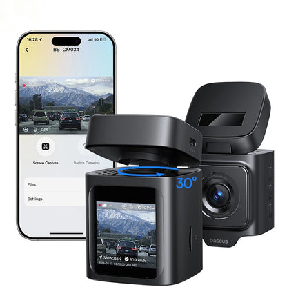 Diskretiška 3K vaizdo registravimo kamera Jūsų kelionėms