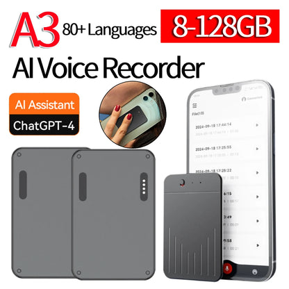 dirbtinio intelekto diktofonas