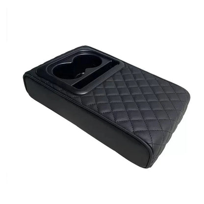 Universalus automobilio centrinės konsolės porankio organizatorius