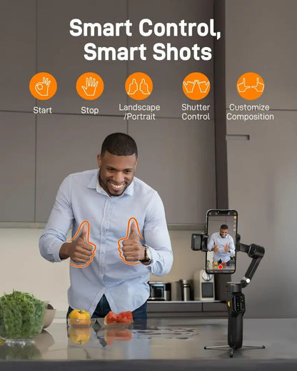 Hohem V3 Išmaniojo Telefono Stabilizatorius – Paverskite Savo Kadrus Profesionaliais!